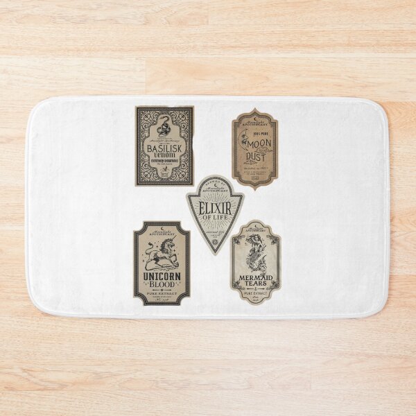 Item preview, Moonlight Apothecary Potion Labels | Gothic Magic Aesthetic. designed and sold by Theartistictale  _.