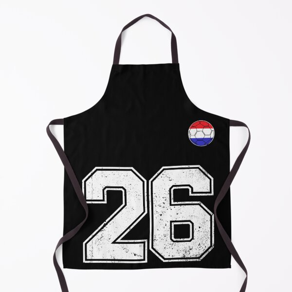 Item preview, Netherlands Soccer Number 26 Vintage Sports Fan designed and sold by LiviuGligoros.