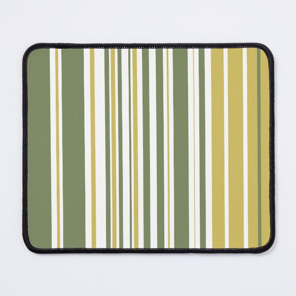 Item preview, Green, white and yellow stripes design designed and sold by Hinkson Cox.
