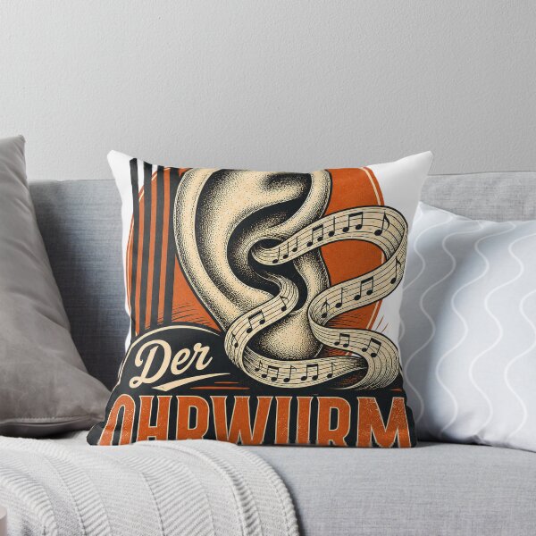 Item preview, Der Ohrwurm - Vintage German Earworm music Design designed and sold by SnarkWorks.