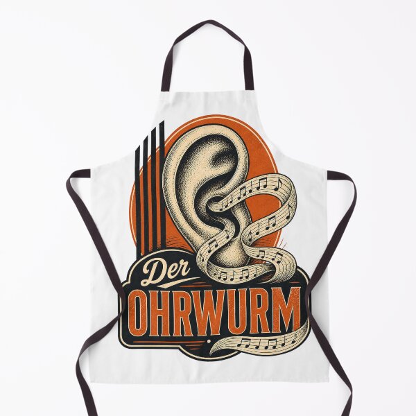 Item preview, Der Ohrwurm - Vintage German Earworm music Design designed and sold by SnarkWorks.