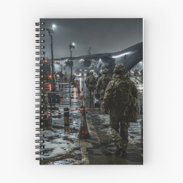 Item preview, Rain-Soaked Military Airfield Cargo Plane | Cinematic Modern Warfare Aviation Art designed and sold by Element Horizon Studio.