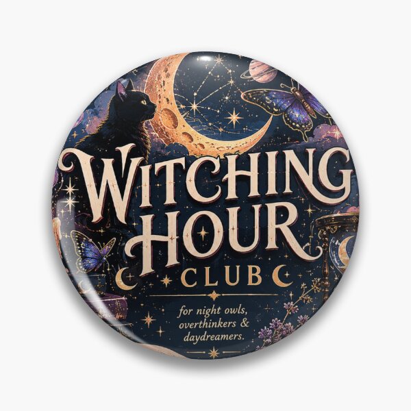 Item preview, Witching Hour Club designed and sold by Candlelit Catastrophes.