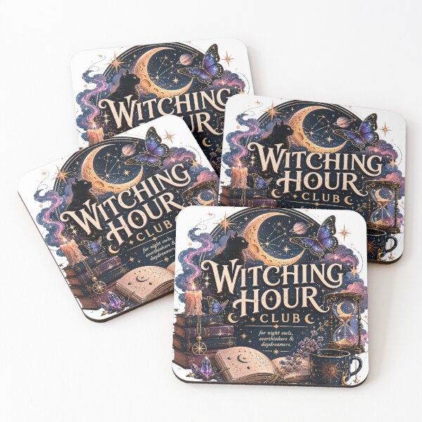 Item preview, Witching Hour Club designed and sold by Candlelit Catastrophes.