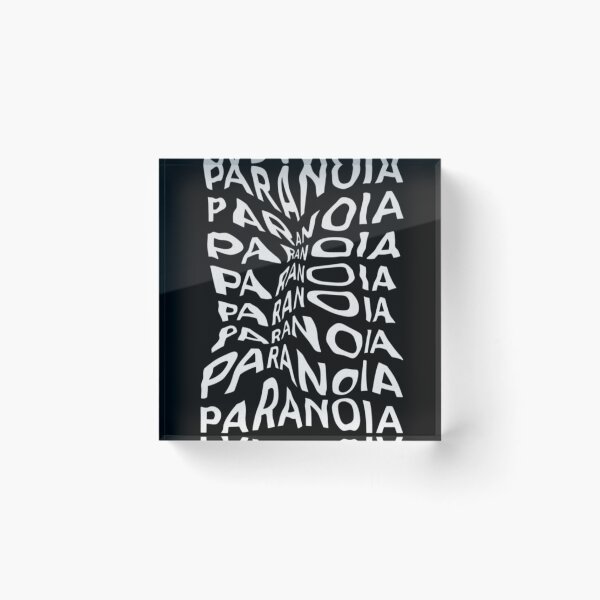 Item preview, Paranoia Typography Aesthetic designed and sold by Studioartwork.