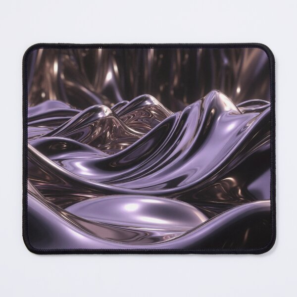 Item preview, Deep Purple Glossy Fluid Metal Texture designed and sold by IntelliMindDesigns.