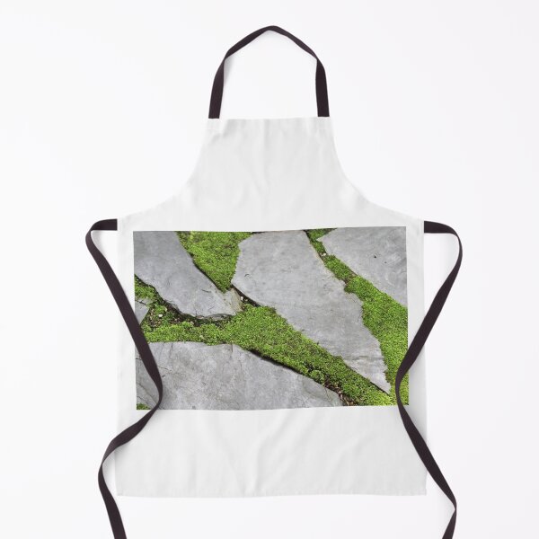 Item preview, Vibrant Green Moss on Grey Stepping Stones designed and sold by 27Tammy27.