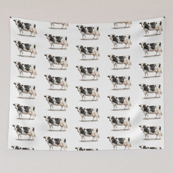 Item preview, Peaceful Cow – Cute Farm Animal Sticker designed and sold by Ishratparween11.