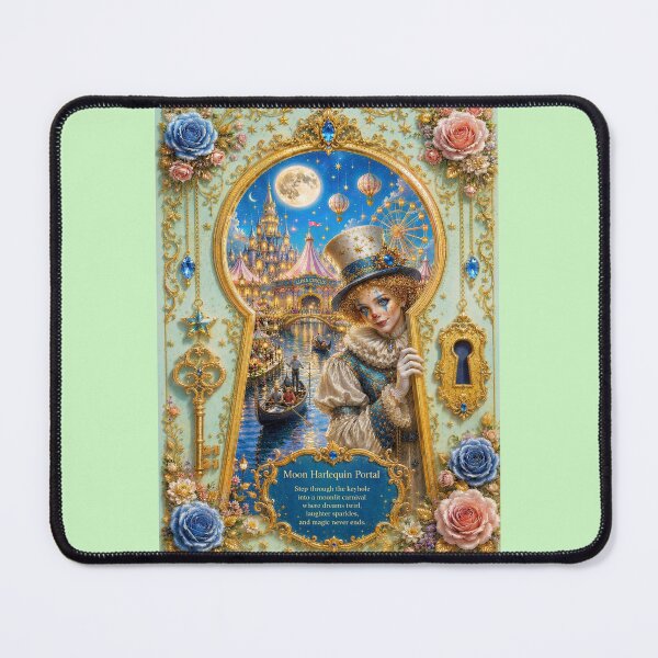 Item preview, Moon Harlequin Portal – Enchanted Carnival Kingdom designed and sold by sunbowjp stadio.
