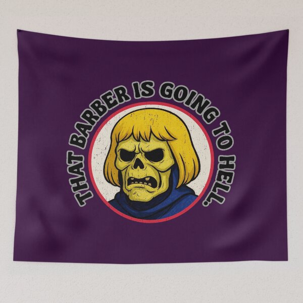 Item preview, Bad Hair Day Skeletor designed and sold by TeeCodes.