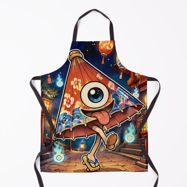 Item preview, Cute Chōchin Obake Festival Spirit | Kawaii Japanese Yokai Lantern Art designed and sold by kaxymax.