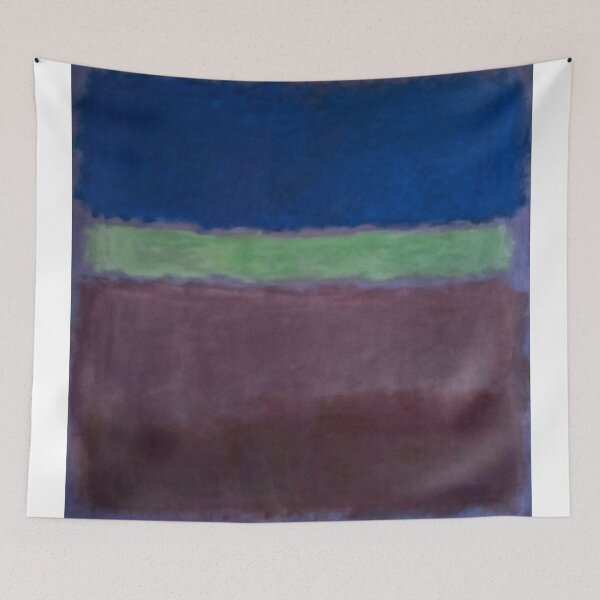 Item preview, Indigo and Plum Serenity - Abstract Color Field Wall Art designed and sold by subjectivityxx.