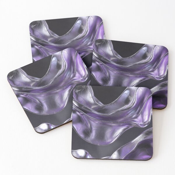 Item preview, Light Purple Silky Abstract Wave Texture designed and sold by IntelliMindDesigns.