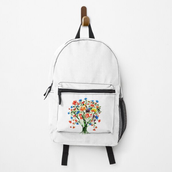 Item preview, Vibrant Watercolor Flower Bouquet Print designed and sold by Little Bloom Studio.
