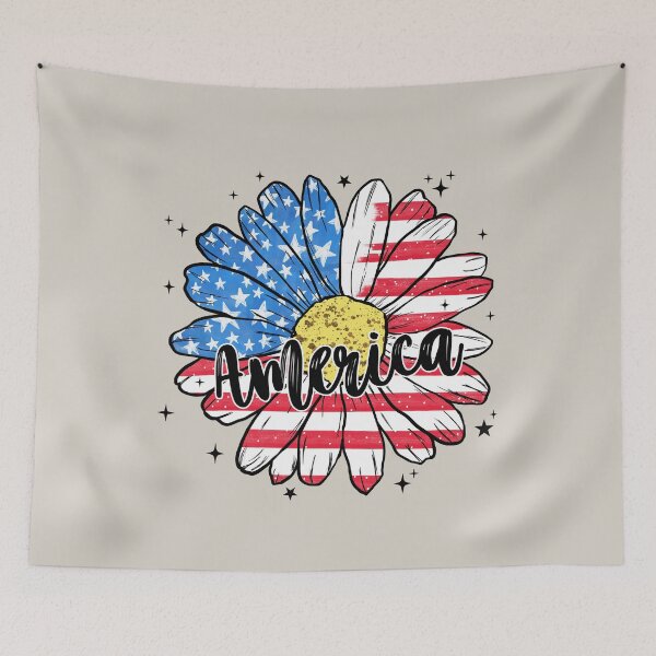 Item preview, 250 Years America 250 1776 2026 250th Anniversary US Flag sunflower designed and sold by BePosh.