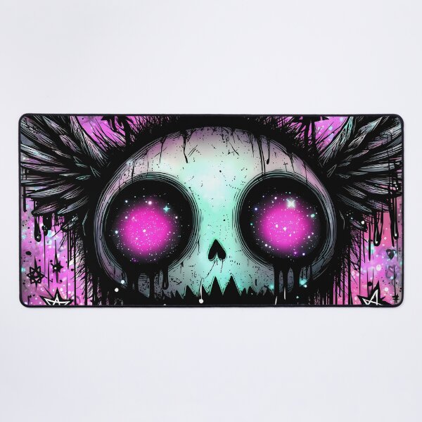 Item preview, Cosmic Skull Angel  Dark Witchy Drip Art designed and sold by DonaldWaltersxx.