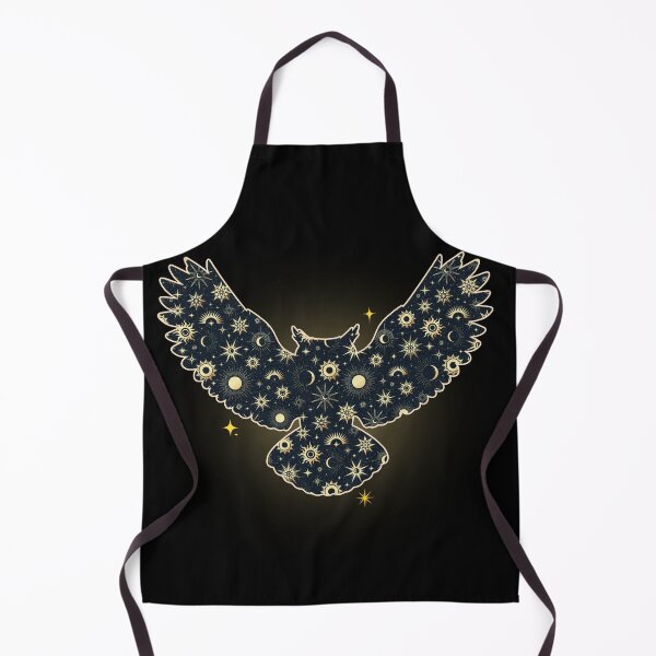 Item preview, Cosmic Celestial Owl Mystical Starry Night Sky designed and sold by QuirkyCloud Designs.