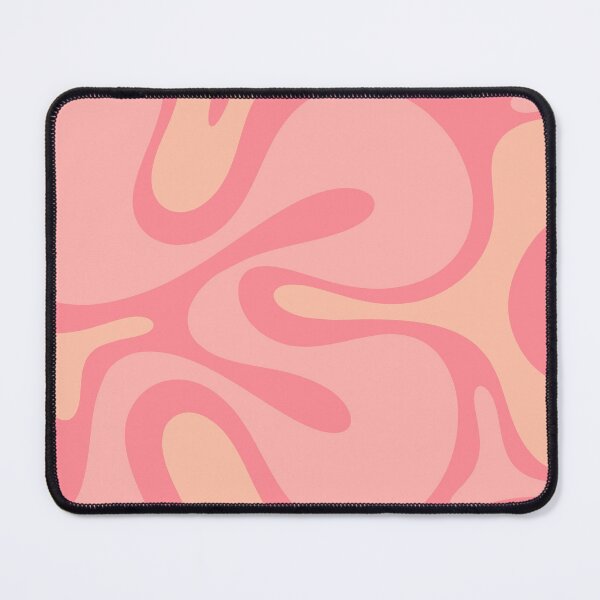 Item preview, Groovy Abstract Smooth Contours Retro Contemporary Pattern in Pink Tones designed and sold by kierkegaard.