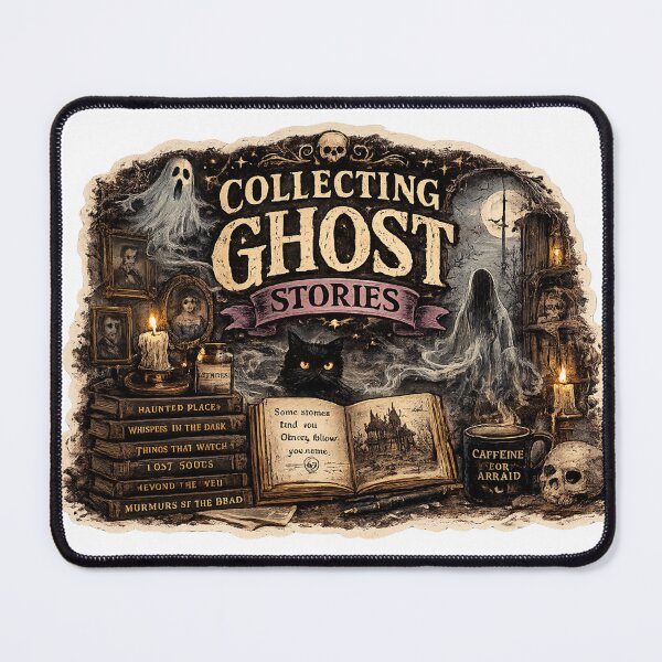 Item preview, Haunted Book Lover designed and sold by Candlelit Catastrophes.