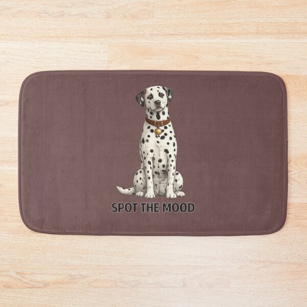 Item preview, Dalmatian Dog Funny Pun Shirt - Spot The Mood Cute Spotted Puppy Gift for Dog Lovers Dog Mom Dog Dad Pet Owner designed and sold by ArtByTripti.