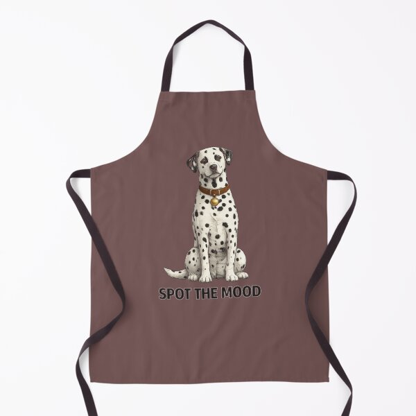 Item preview, Dalmatian Dog Funny Pun Shirt - Spot The Mood Cute Spotted Puppy Gift for Dog Lovers Dog Mom Dog Dad Pet Owner designed and sold by ArtByTripti.