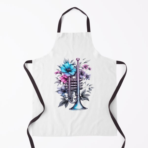 Item preview, Cyber Floral Trumpet   - World Music Day designed and sold by Art-Arcade6.