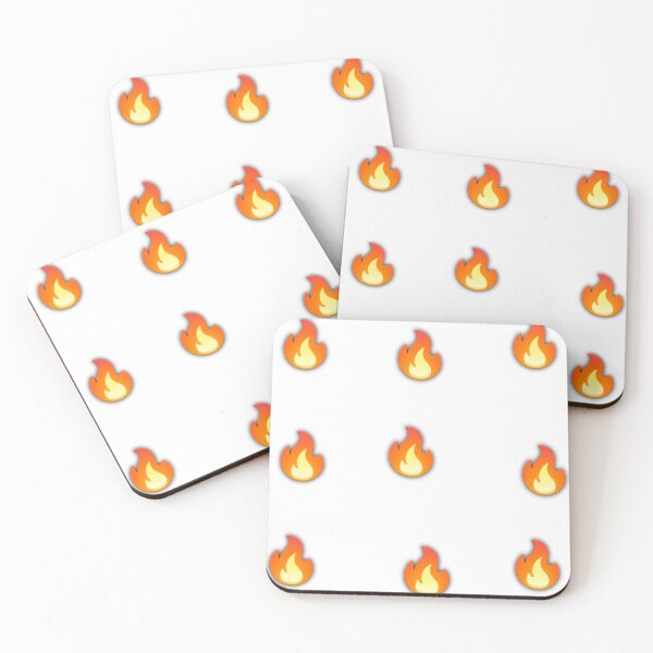 Item preview, Fire Emoji Flame Pattern designed and sold by Faali950.