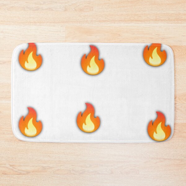 Item preview, Fire Emoji Flame Pattern designed and sold by Faali950.