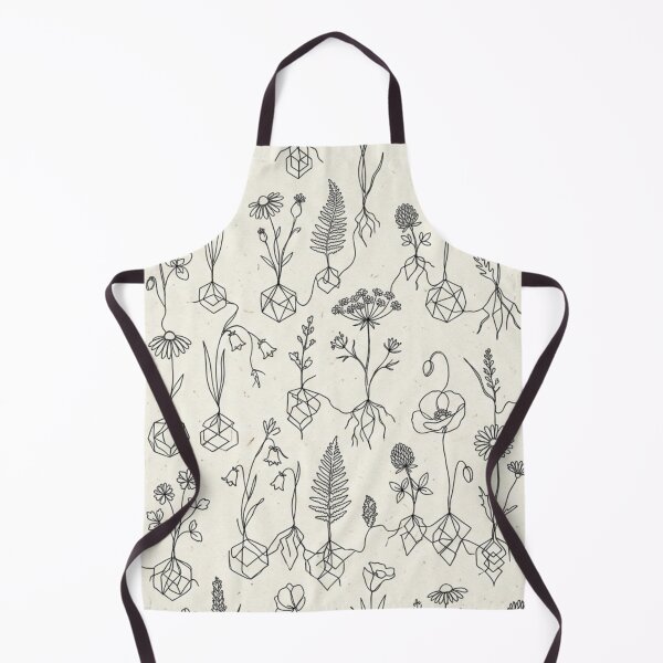 Item preview, The Wildflower Blueprint - Continuous Line Meadow Flowers Pattern designed and sold by InnerwayStudio.