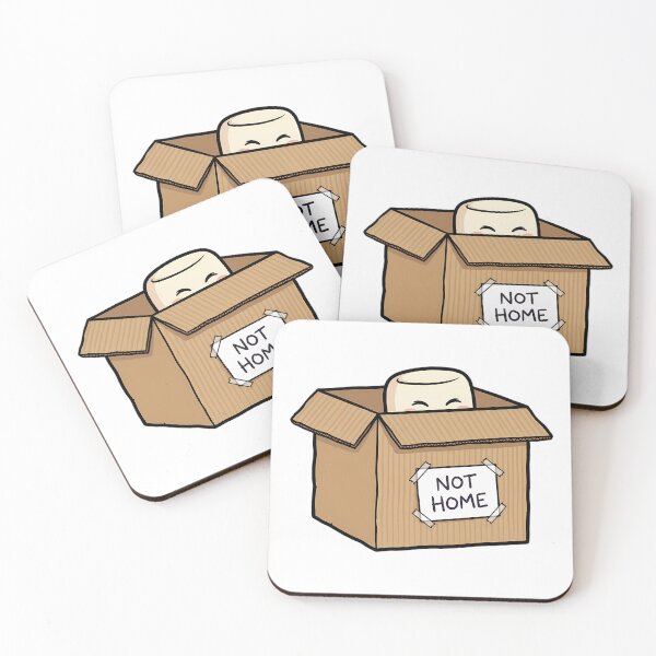 Item preview, Not Home Funny Introvert Hiding In Box Homebody Humor designed and sold by how-is-design.