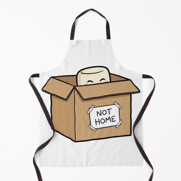 Item preview, Not Home Funny Introvert Hiding In Box Homebody Humor designed and sold by how-is-design.