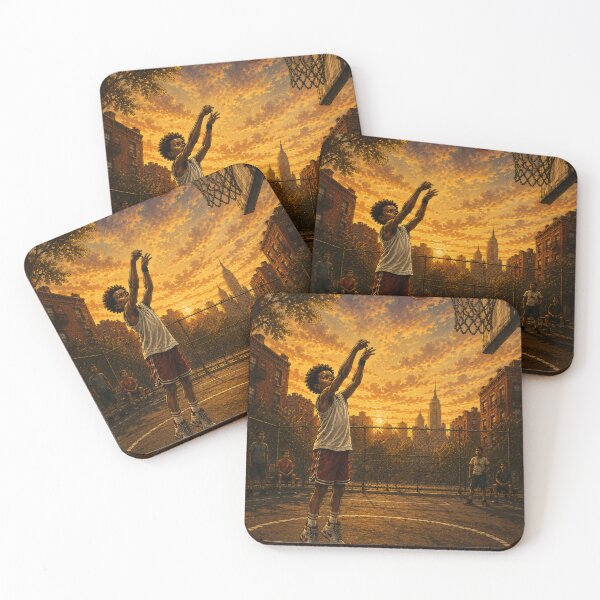 Item preview, Chain Net Free Throw – Street Basketball Poster designed and sold by DrizzyV.