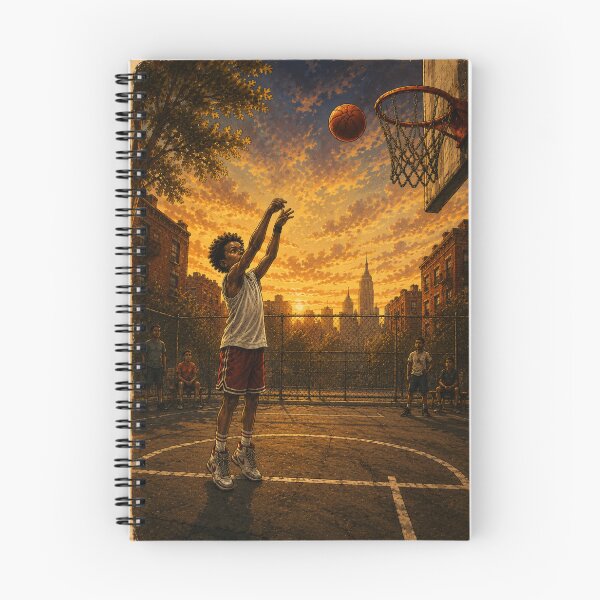 Item preview, Chain Net Free Throw – Street Basketball Poster designed and sold by DrizzyV.