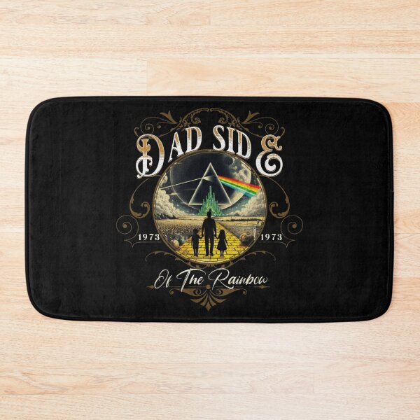 Item preview, Dad Side of the Rainbow Retro Rock Dad designed and sold by Nacho Average Designs.