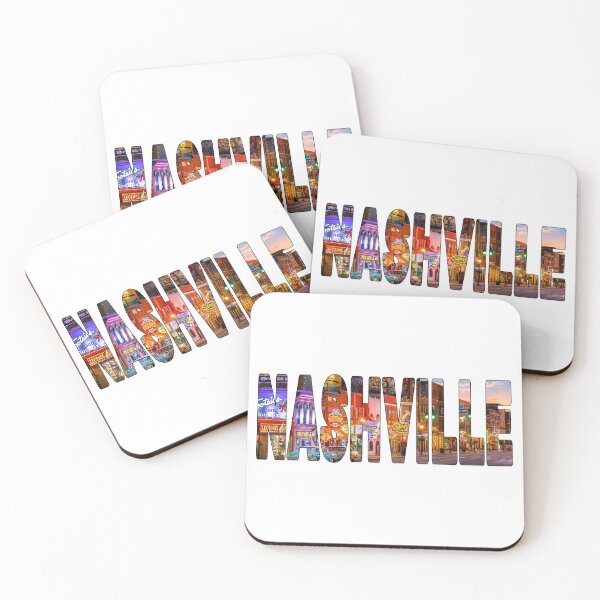 Item preview, NASHVILLE - Tennessee Early Evening Neon Lights Broadway Downtown designed and sold by Adam Gormley.