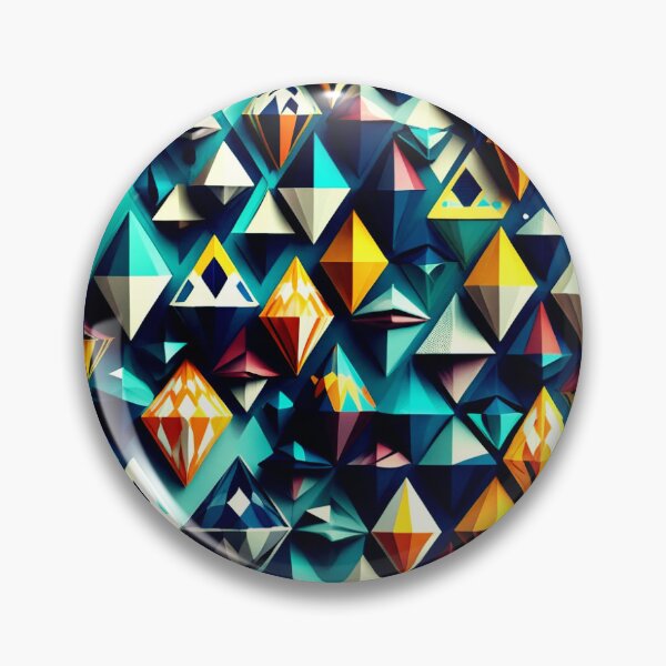 Item preview, Modern Retro Geometric Harlequin Pattern designed and sold by AmDecor.