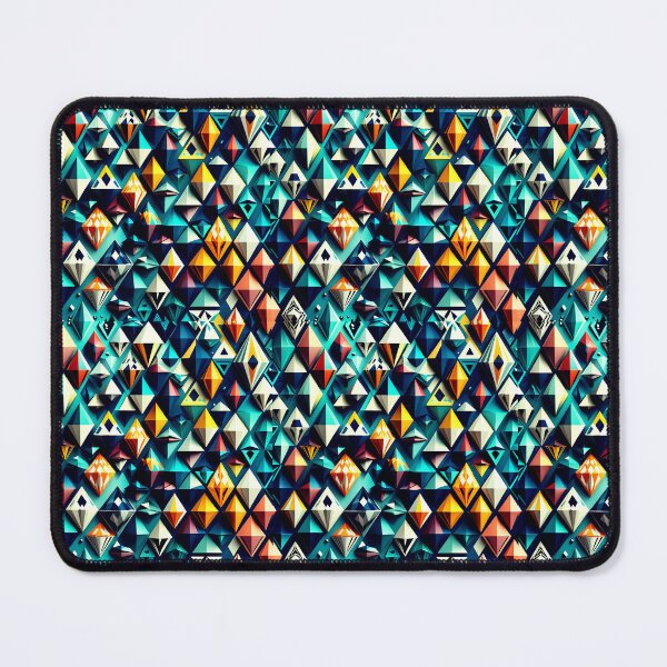 Item preview, Modern Retro Geometric Harlequin Pattern designed and sold by AmDecor.