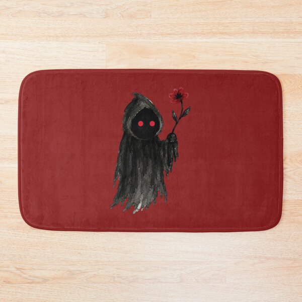 Item preview, Grim Reaper Red Flower Dark Cute Sticker designed and sold by bosamji.