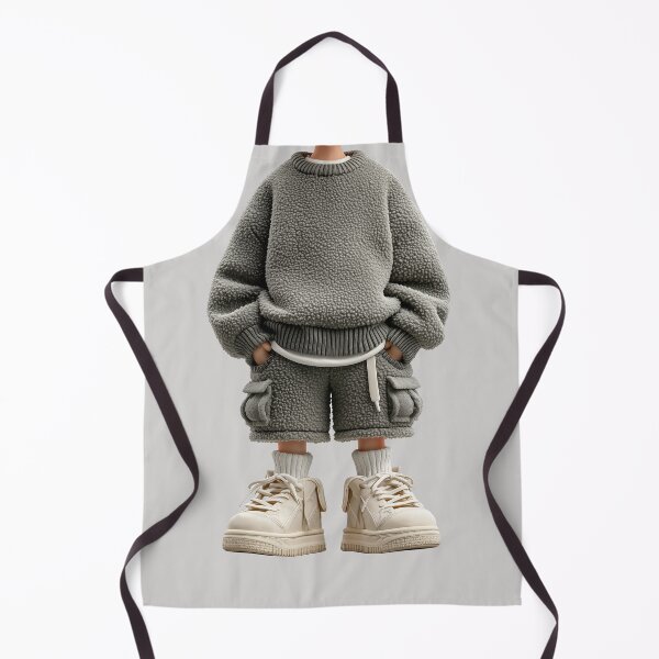 Item preview, Grumpy Streetwear Kid in Chunky Knit Sweater designed and sold by colorful-white.