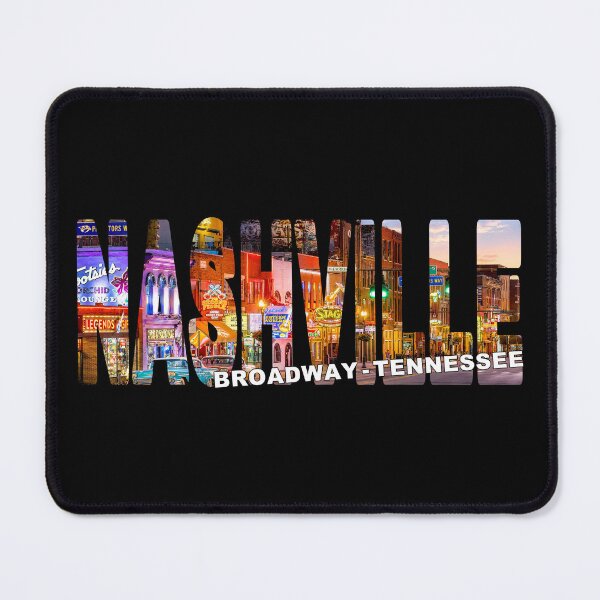 Item preview, NASHVILLE Broadway Tennessee - Early Evening Neon Lights Downtown Fun designed and sold by Adam Gormley.