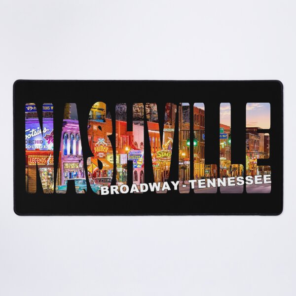 Item preview, NASHVILLE Broadway Tennessee - Early Evening Neon Lights Downtown Fun designed and sold by Adam Gormley.