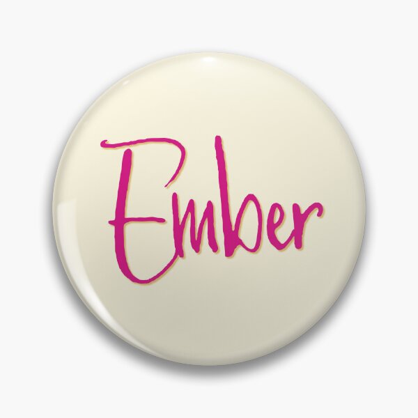 Item preview, EMBER personalized type design designed and sold by CharlottePlaceArt.