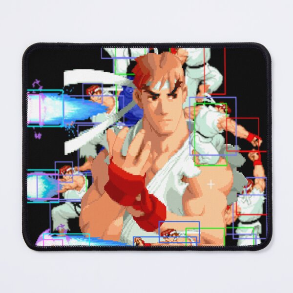 Item preview, ryu hitbox data collage designed and sold by Cent75.