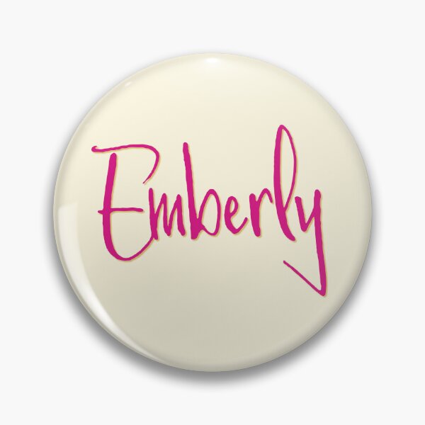 Item preview, EMBERLY personalized type design designed and sold by CharlottePlaceArt.