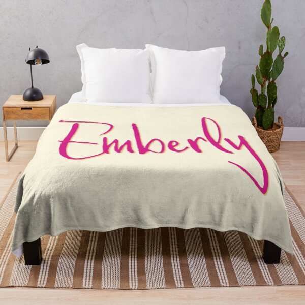 Item preview, EMBERLY personalized type design designed and sold by CharlottePlaceArt.