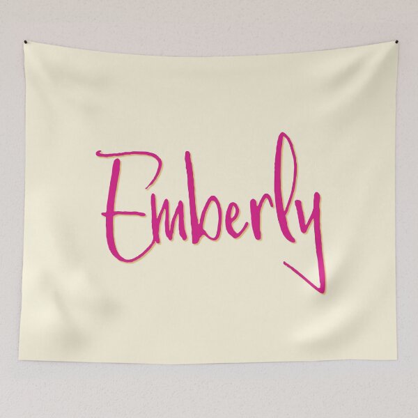 Item preview, EMBERLY personalized type design designed and sold by CharlottePlaceArt.