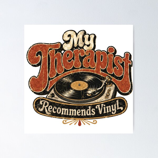 Item preview, My Therapist Recommends Vinyl designed and sold by JazImpressions.