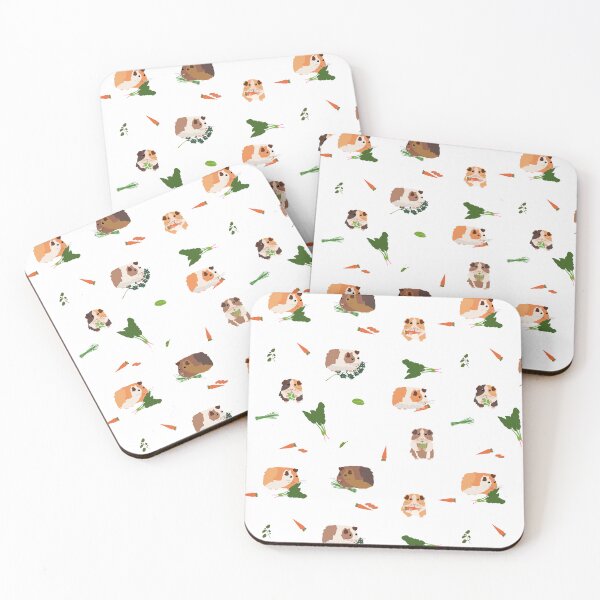 Item preview, Cute Funny Guinea Pigs Pet Pattern designed and sold by idovedesign.