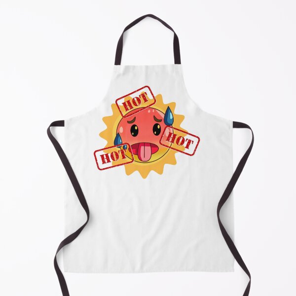 Item preview, Hot Hot Hot - Funny Summer Heat Emoji Cartoon Design designed and sold by Palette _Vibes.