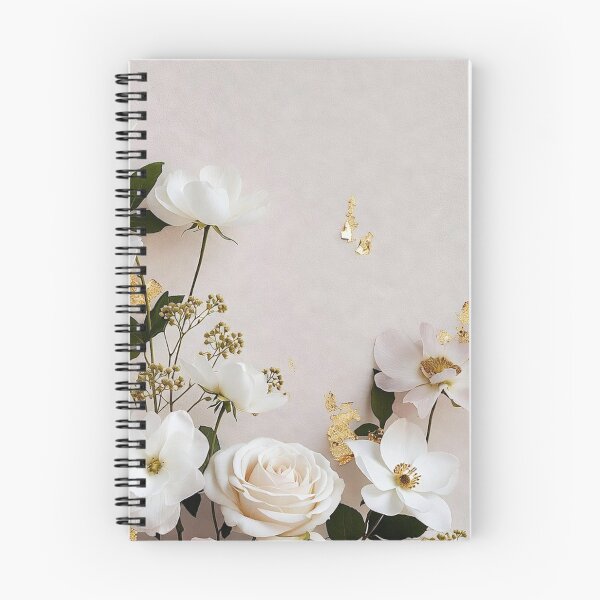 Item preview, Delicate Light Floral Arrangement with Roses designed and sold by IntelliMindDesigns.